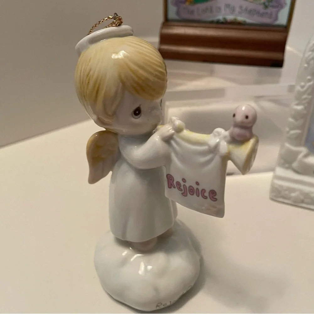 Vintage Precious Moments‎ Items Lot Of 4 Plaques And Ornaments